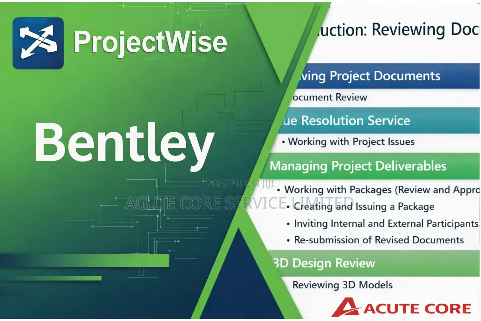 Bentley Projectwise – Infrastructure Project Delivery Software | 1 Yr