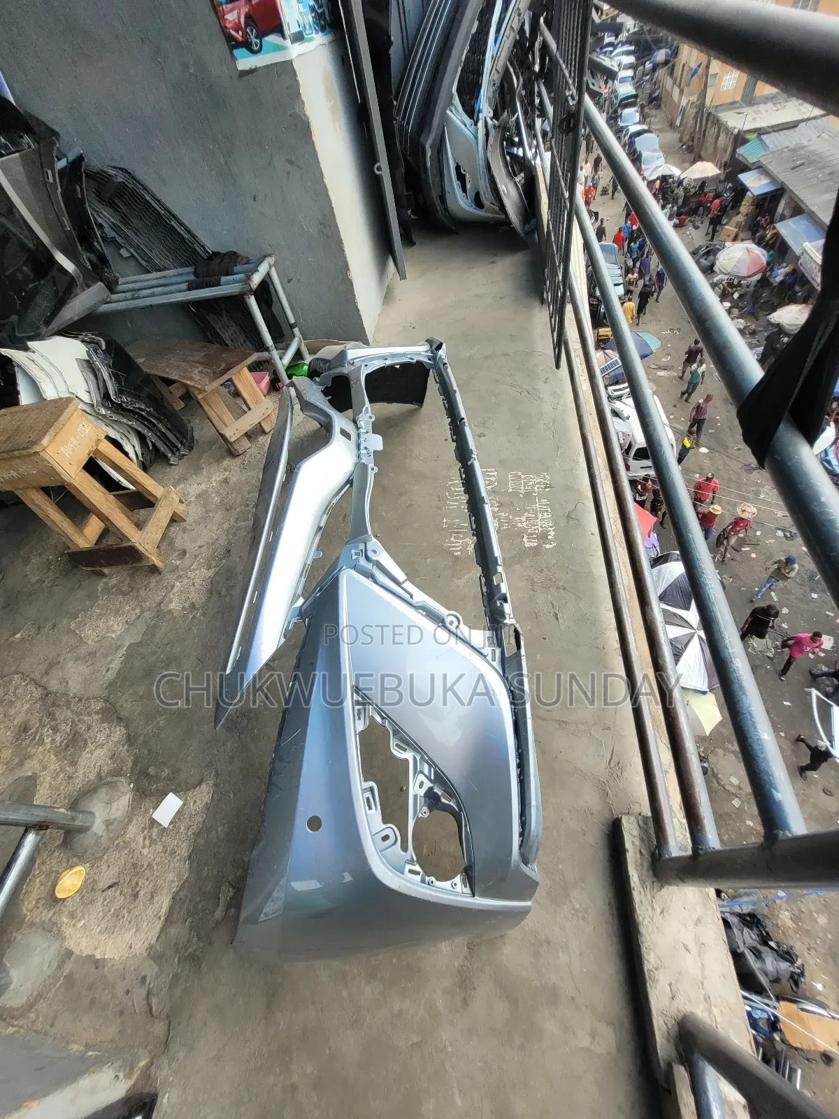 Camry 2018 Front Bumper Empty