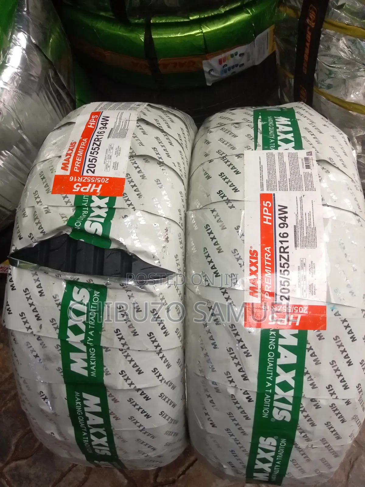 205/55r16 Maxxis Tyres
