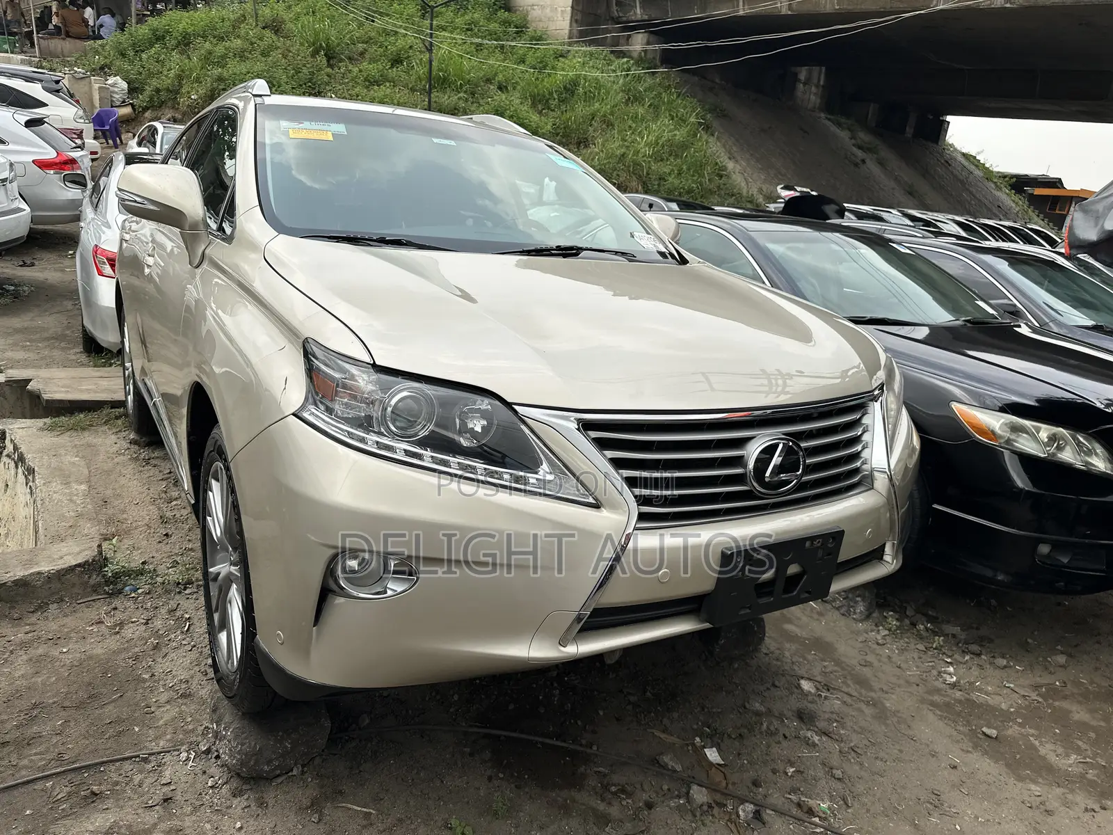 Lexus RX 350 FWD 2013 Gold