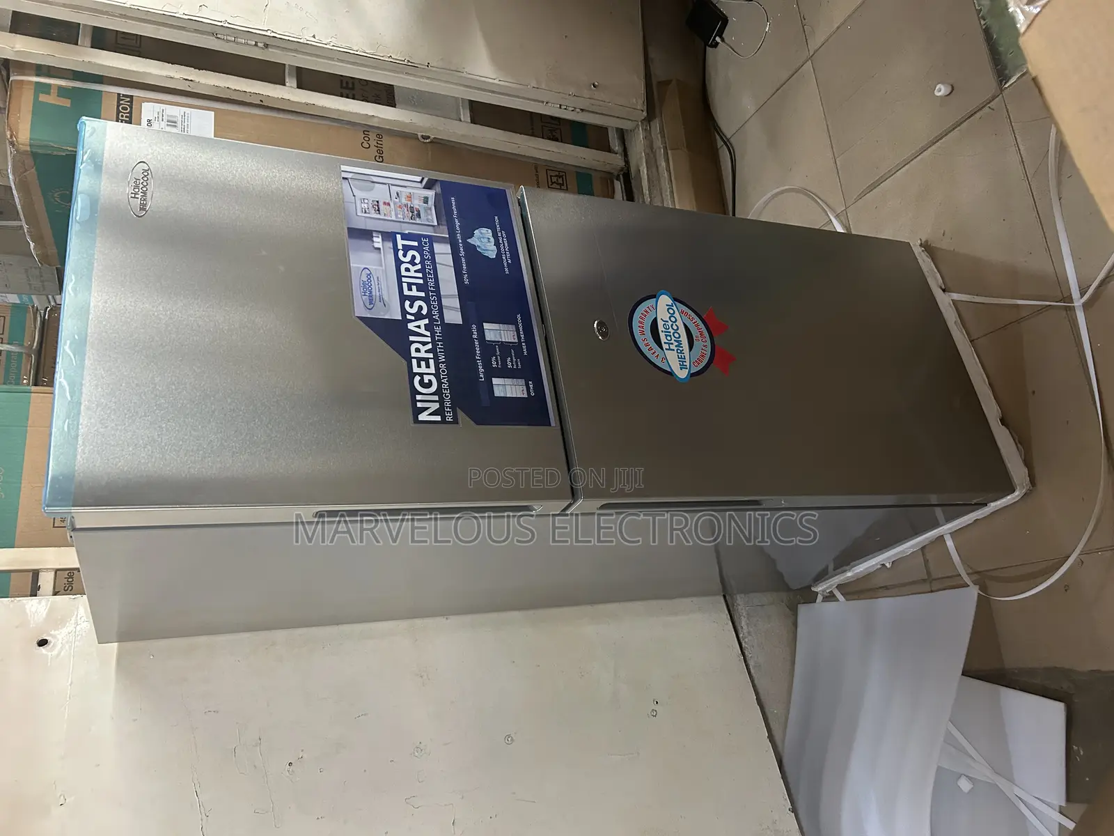 Brand New Hiar Thermocool Refrigerator Full Copper Engine Warranty