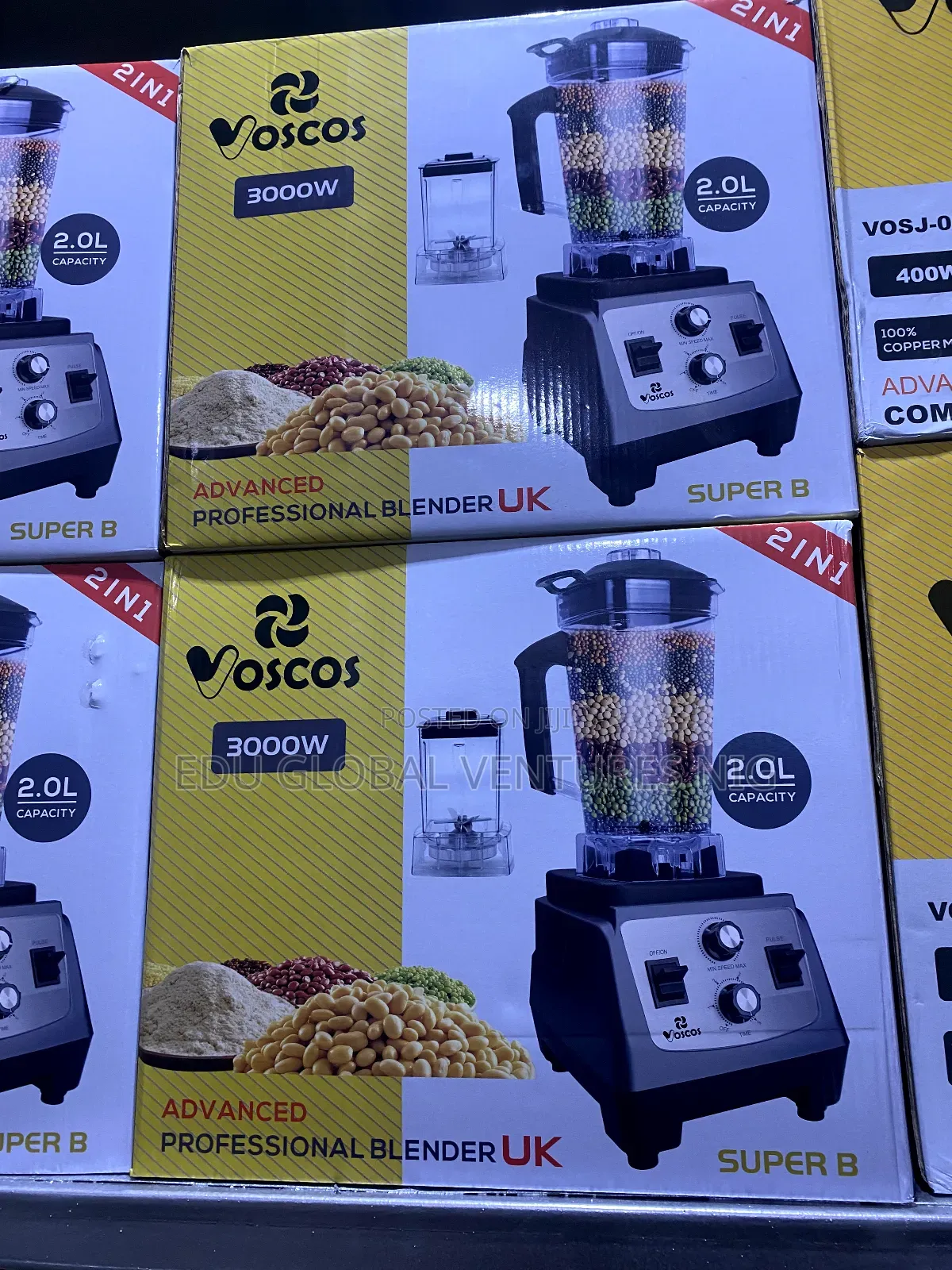 Vosco Advanced 2-in-1 Professional Blender. 3000watts.