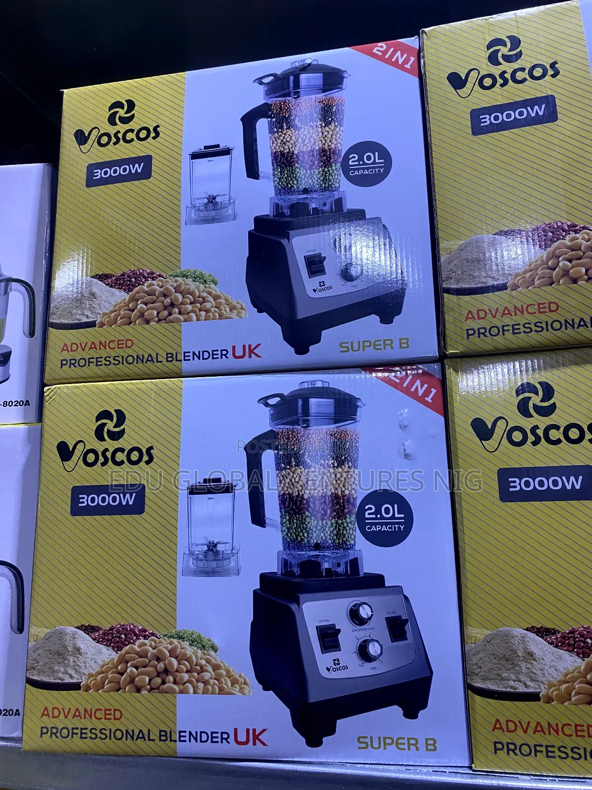 Vosco Advanced 2-in-1 Professional Blender. 3000watts.