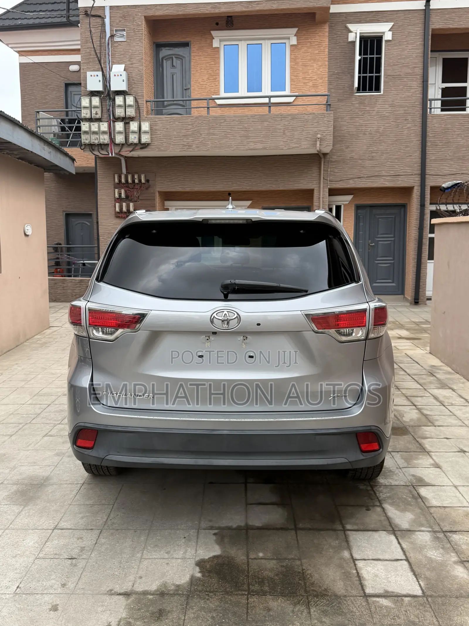 Toyota Highlander 2016 Gray