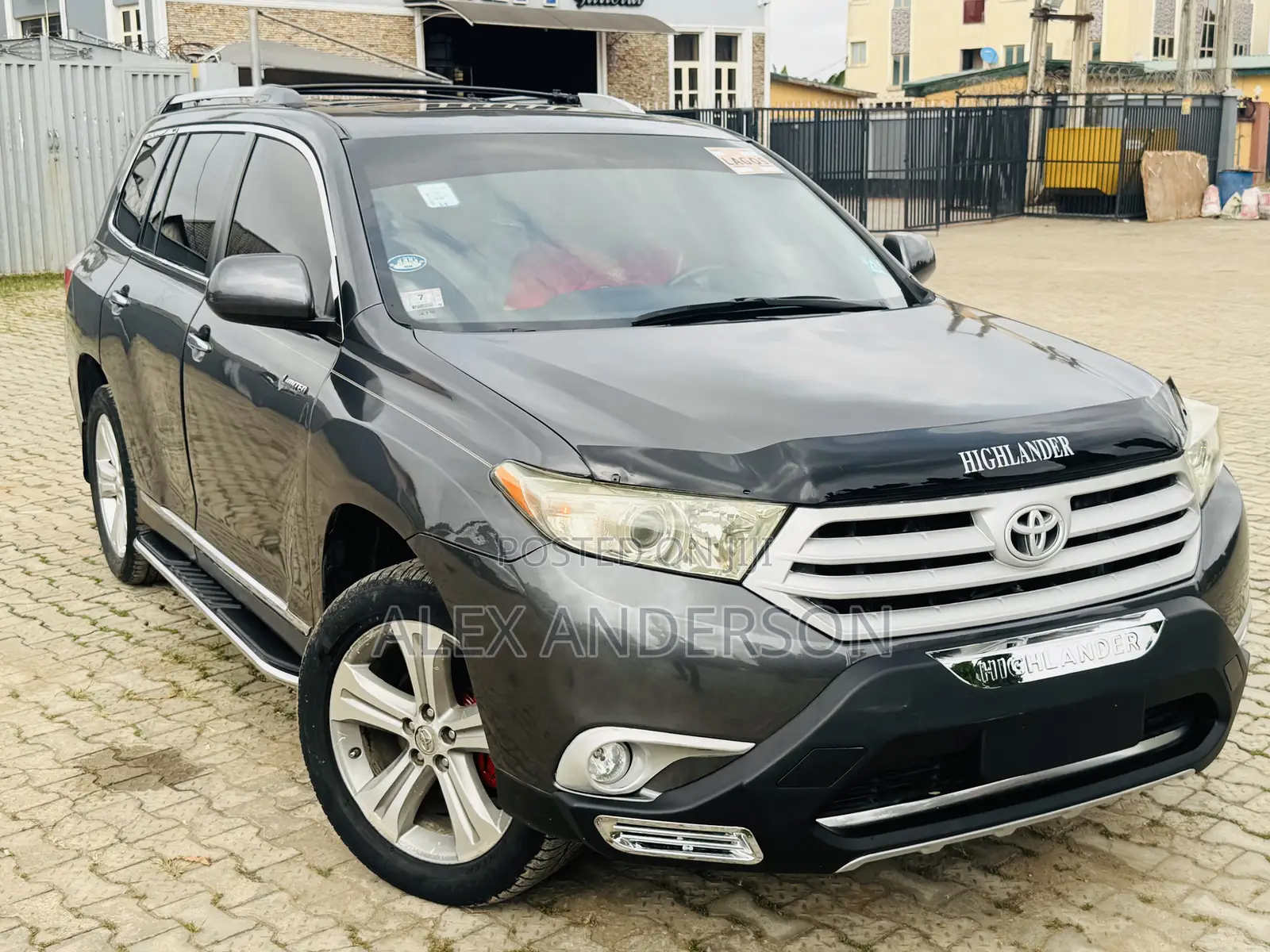 Toyota Highlander Limited 2010 Gray
