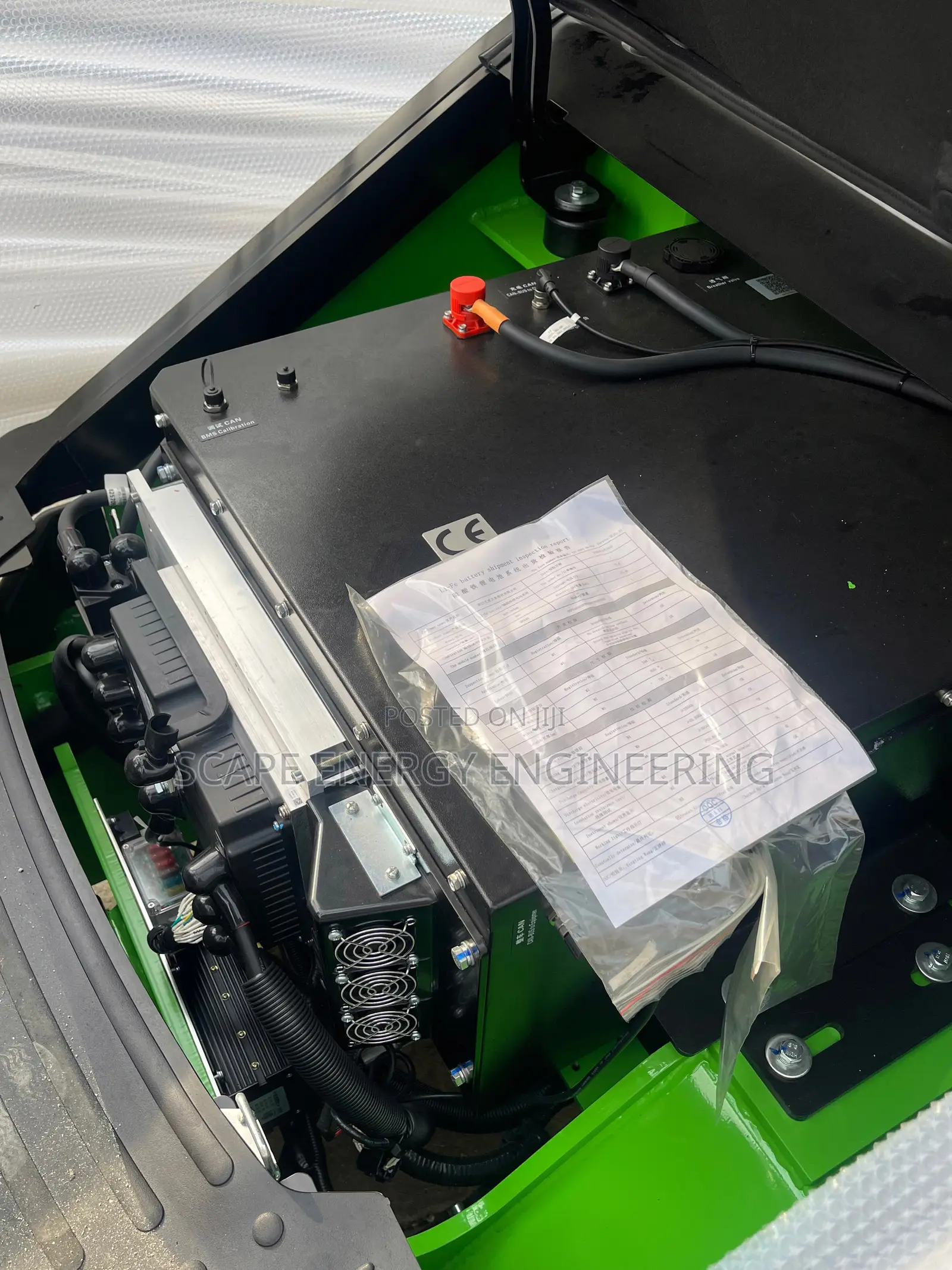 3.5t Electric Li-Ion Battery Forklift