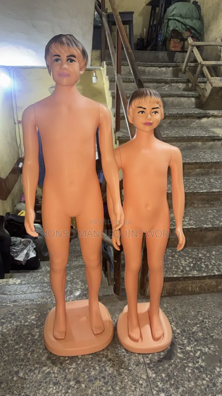 Unisex Plastic Kids Mannequin Of Different Sizes