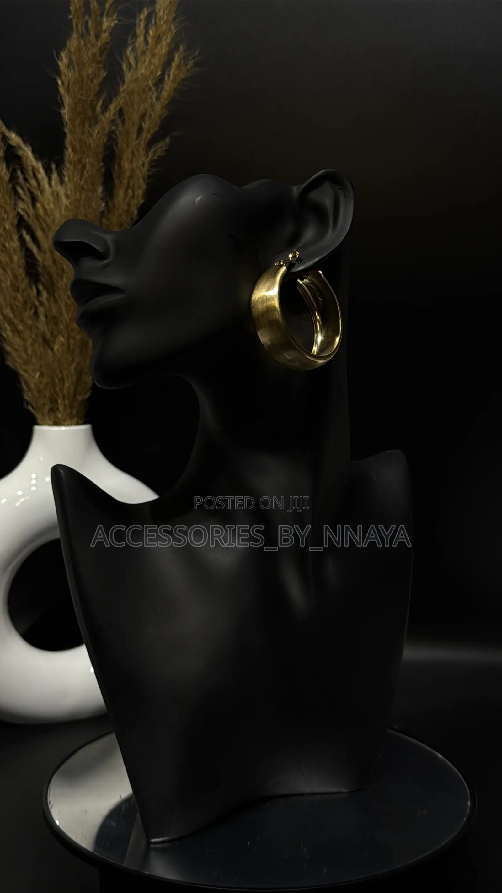 Bold Gold Earring