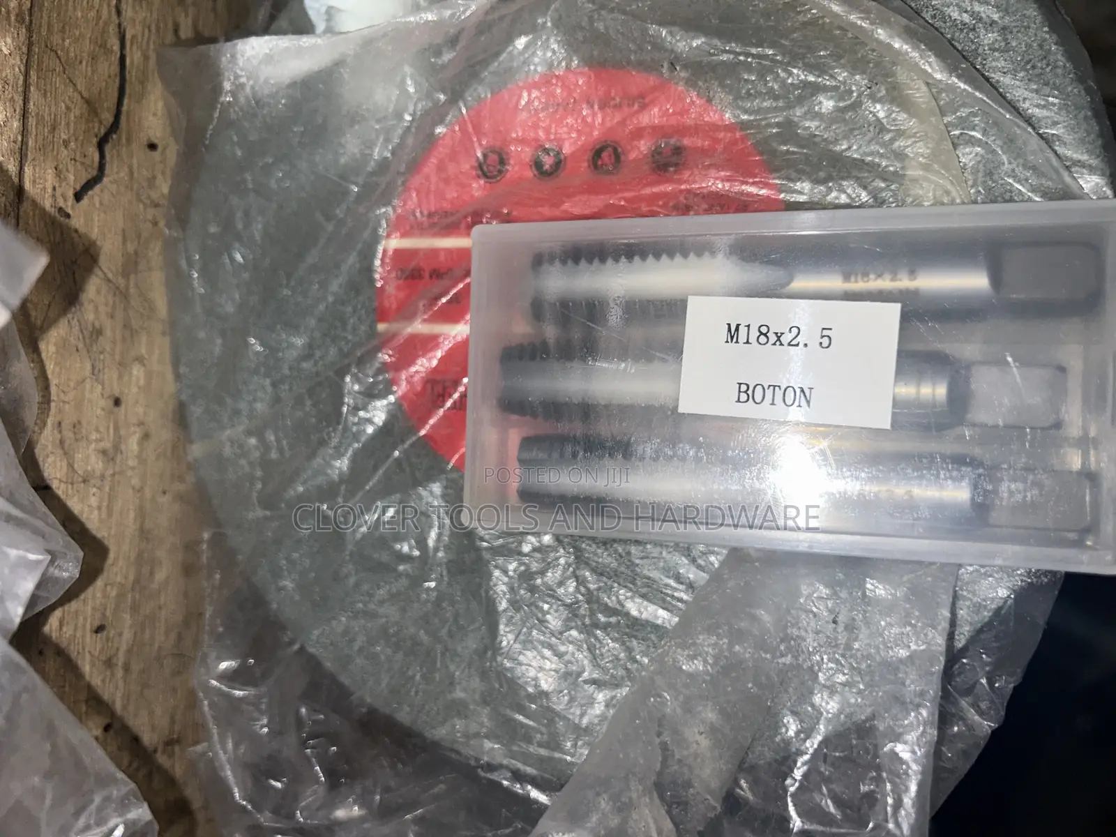 Set of M18 X 2.5 Metric Hand Tap