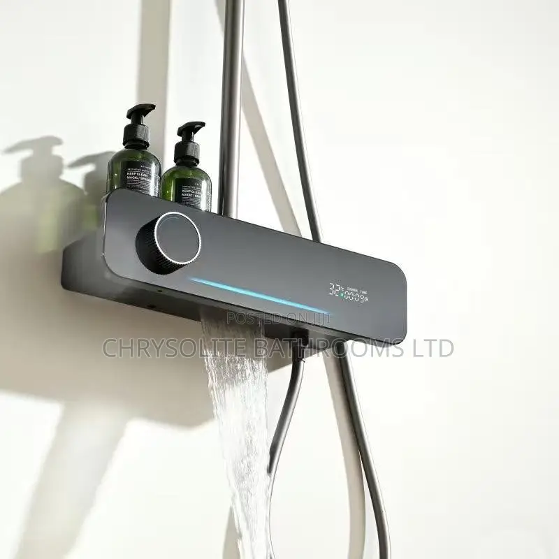 Mmat Black Shower Mixer