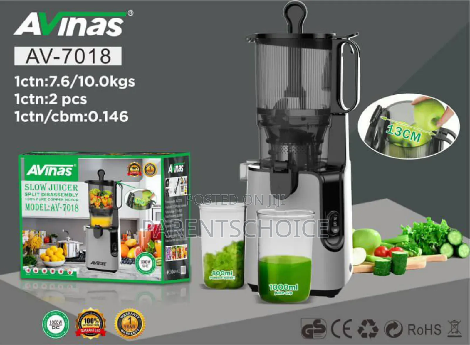 Avinas New 2l Sound Proof Sloe Juicer Commercial Blender