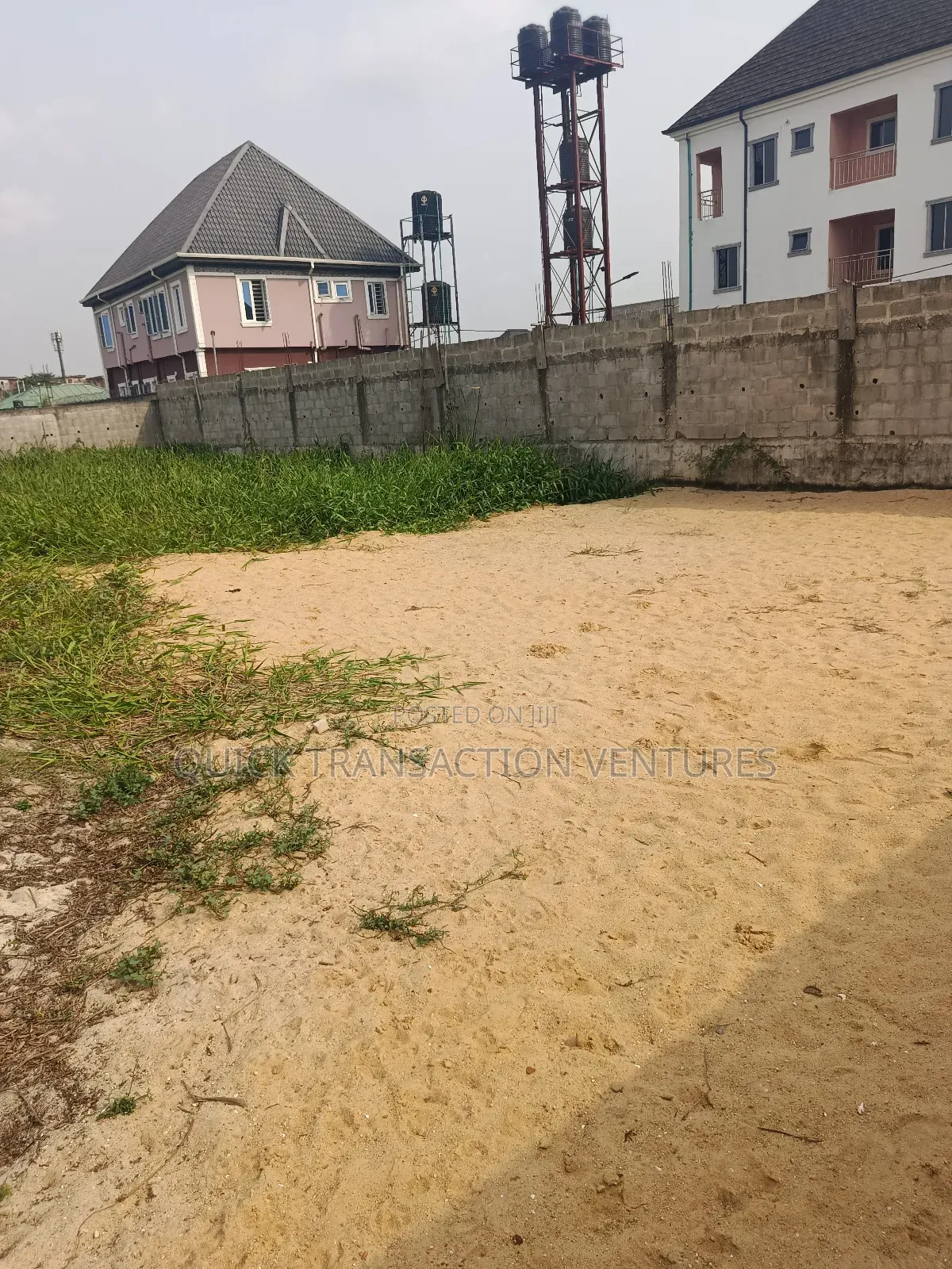 Full Plot of Land Sand Filled in a Good Neighborhood