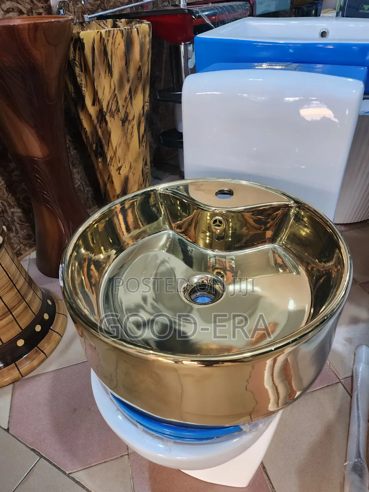 Gold Pedicure/Counter Basin