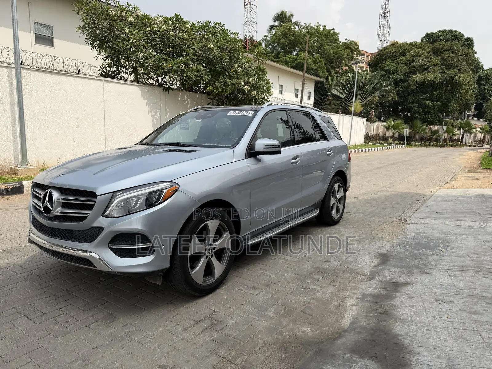 Mercedes-Benz GLE-Class GLE 350 2018 Blue