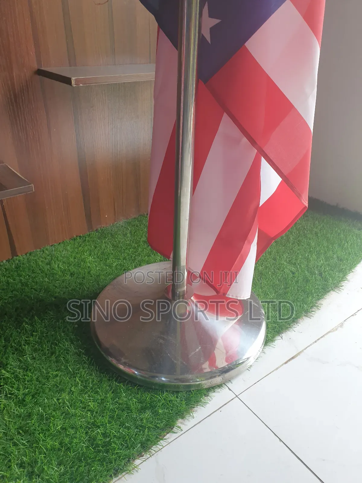 Flag Pole With Base