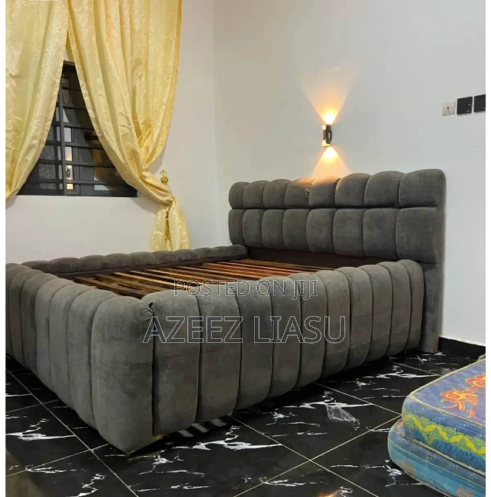Bed Frame With Side Locks