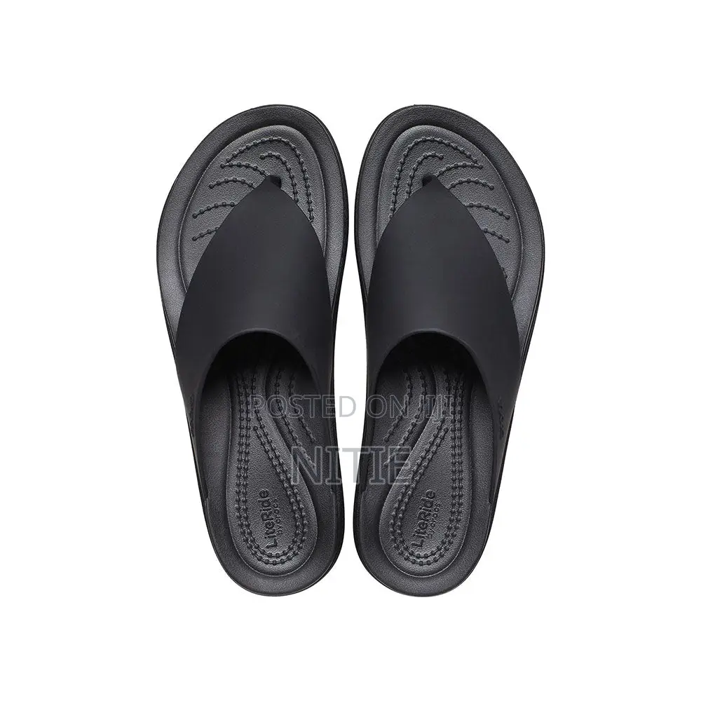 Women's Crocs Brooklyn Flip - Black