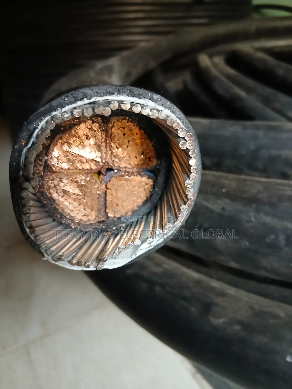 120mm 4core Armoured Cable Full Gauge Nigerchin