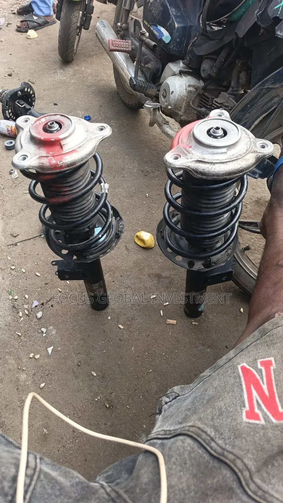 Front Shock a Class 2020 Model