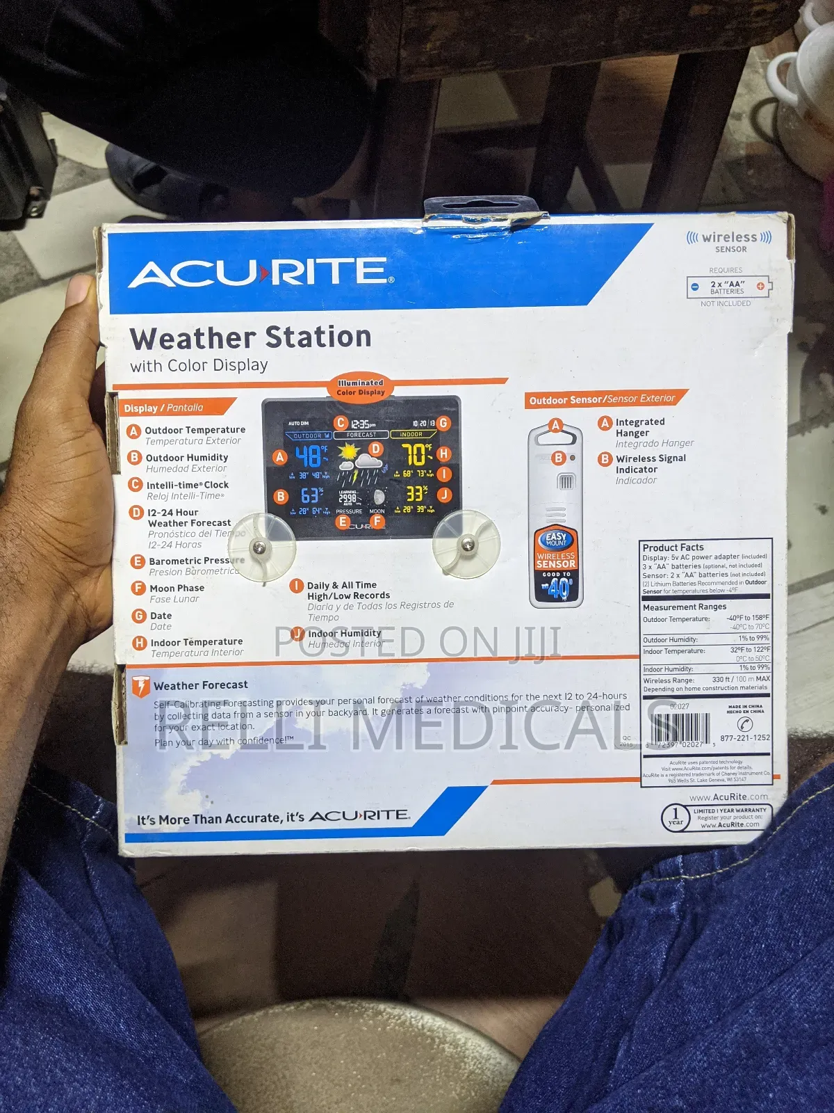 Acurite Weather Station With Color Display