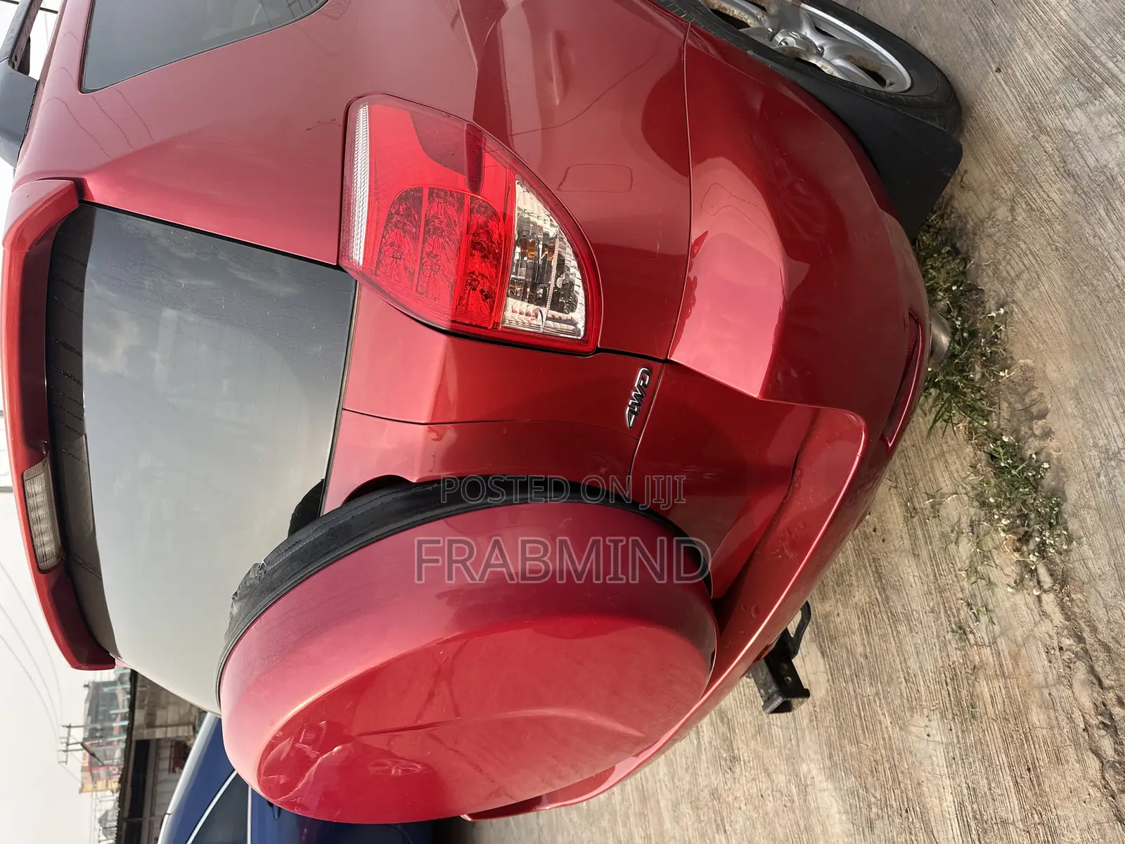 Toyota RAV4 Limited V6 2008 Red