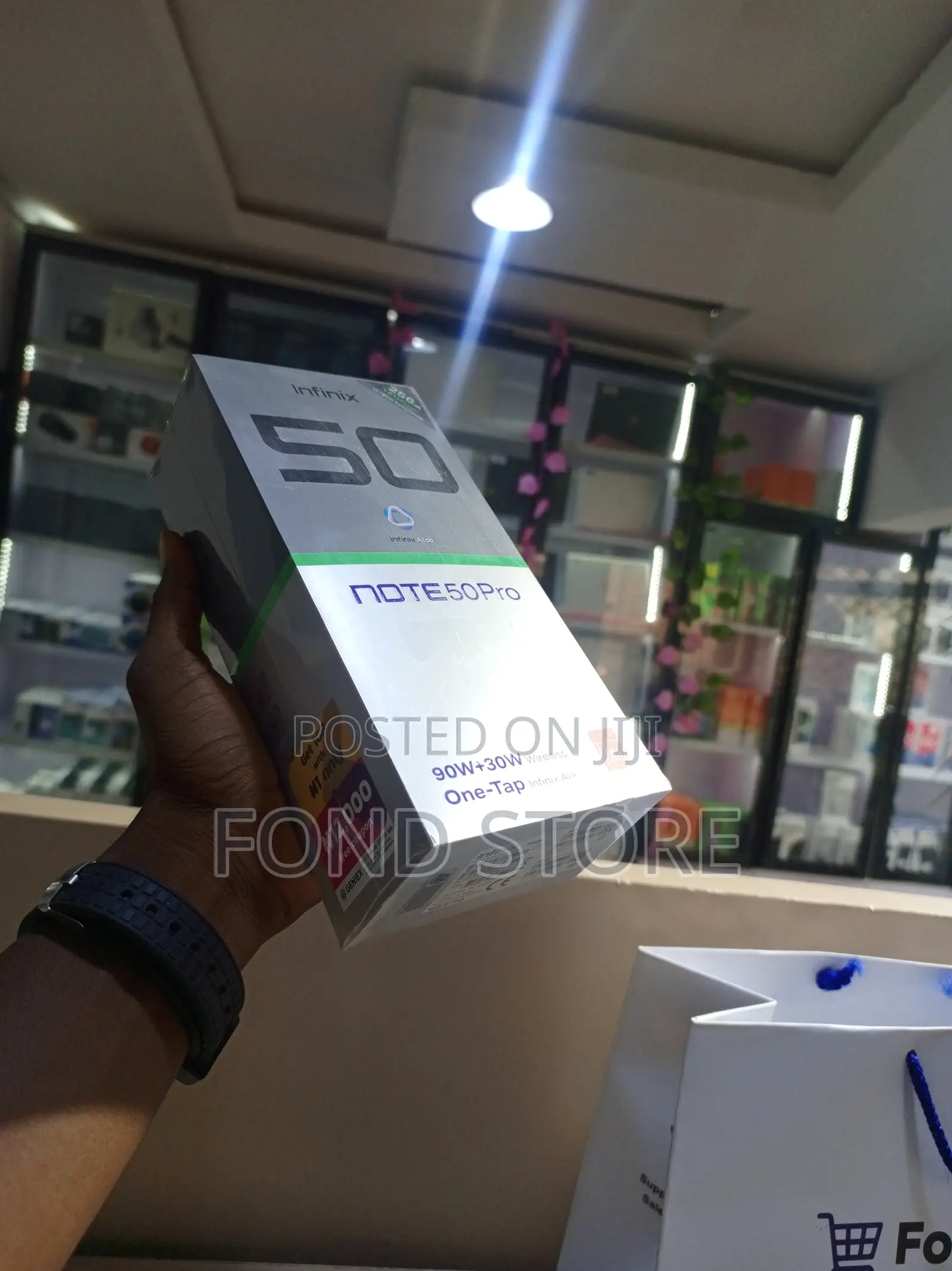 New Infinix Note 50 Pro 256 GB Black