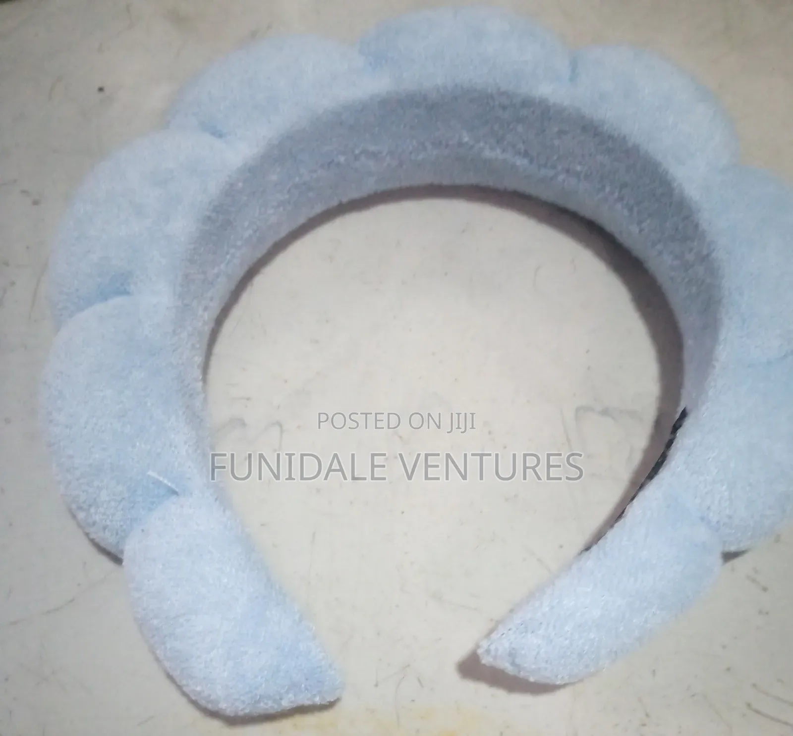 3pcs Spa Bubble Hairband And Wristband Set