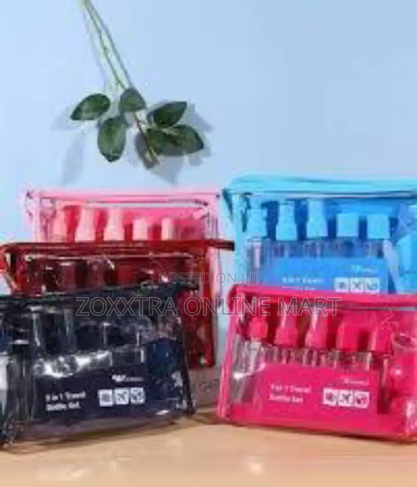 Wesunco 9-in-1 Refillable Travel Bottle Set