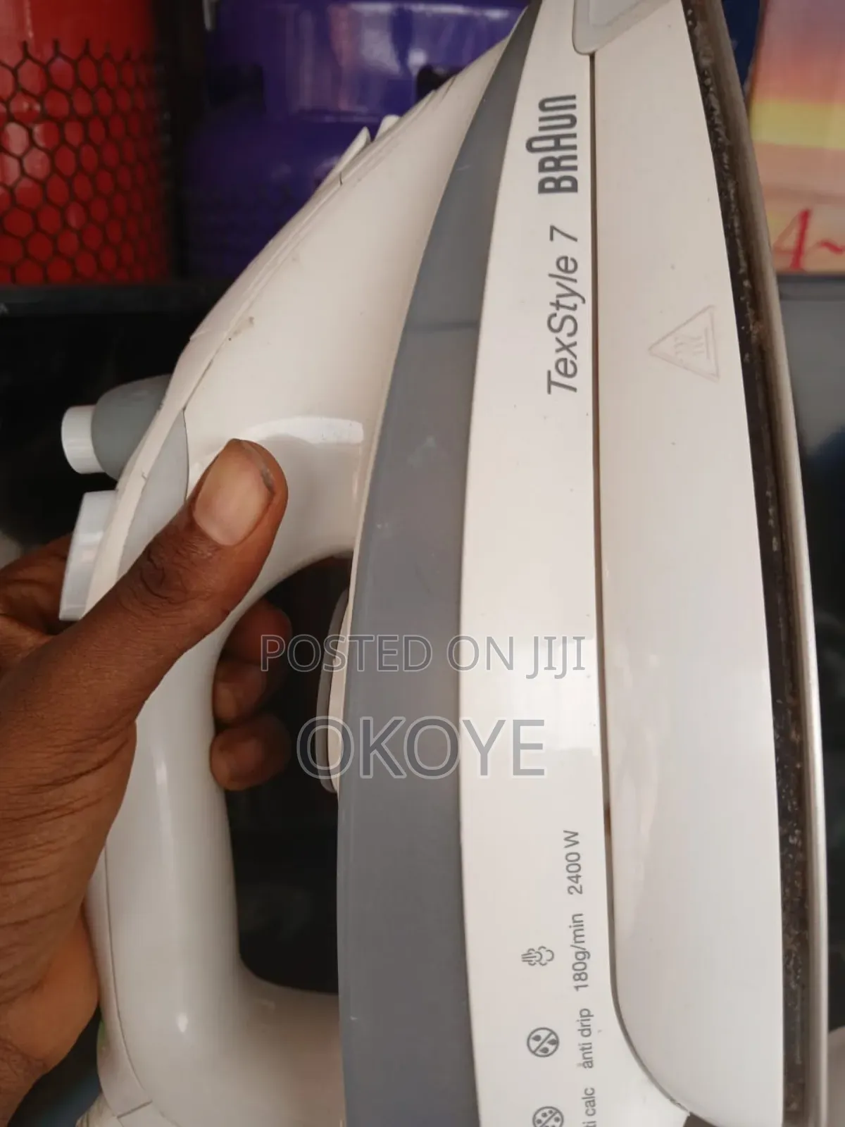 Pressing Iron Braun