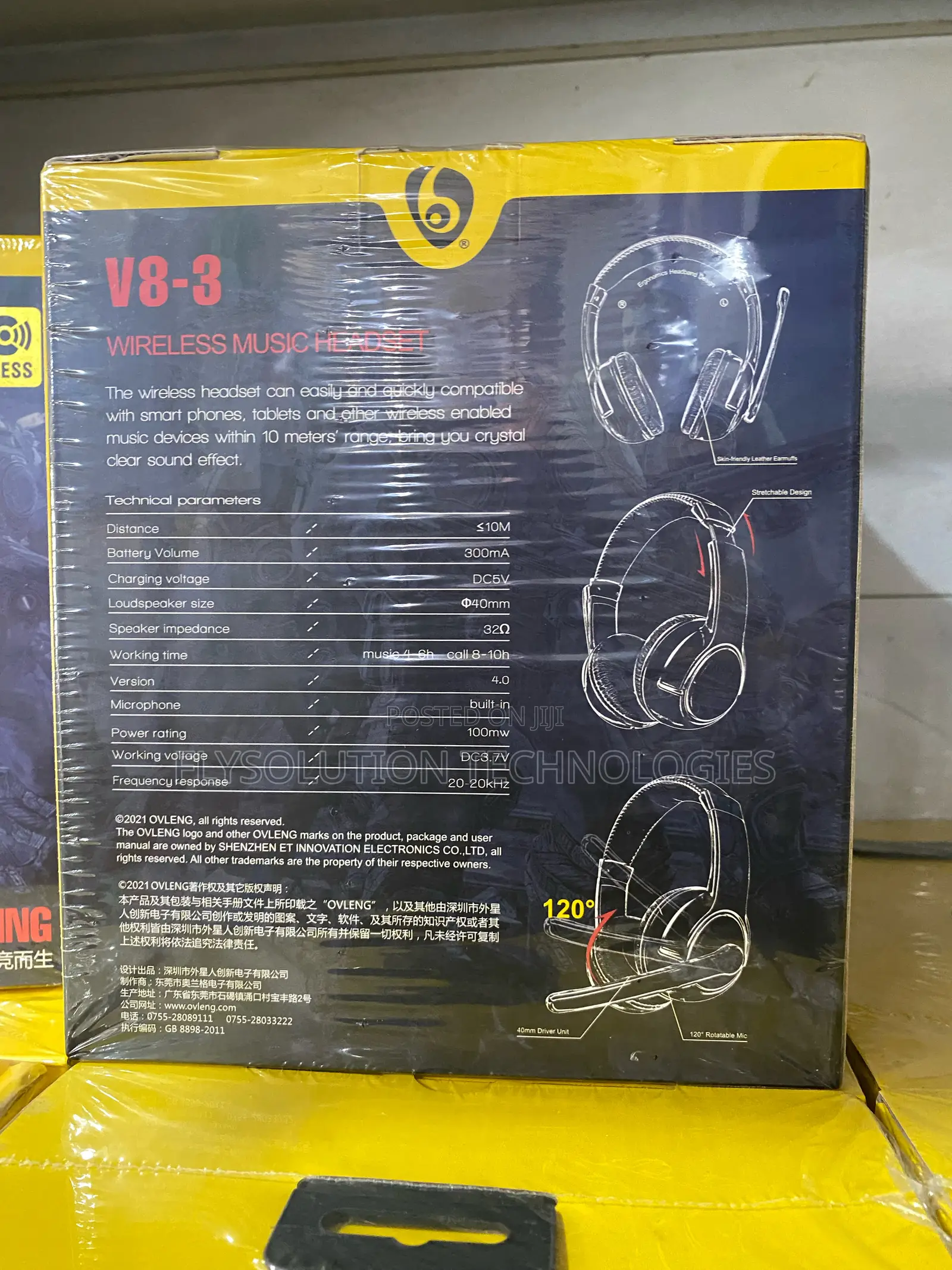 Ovleng V8-3 Wireless Gaming Headset