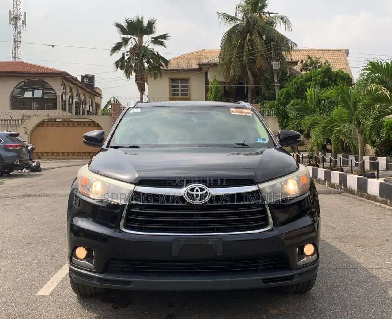 Toyota Highlander Limited 4dr SUV AWD (3.5L 6cyl 6A) 2014 Black