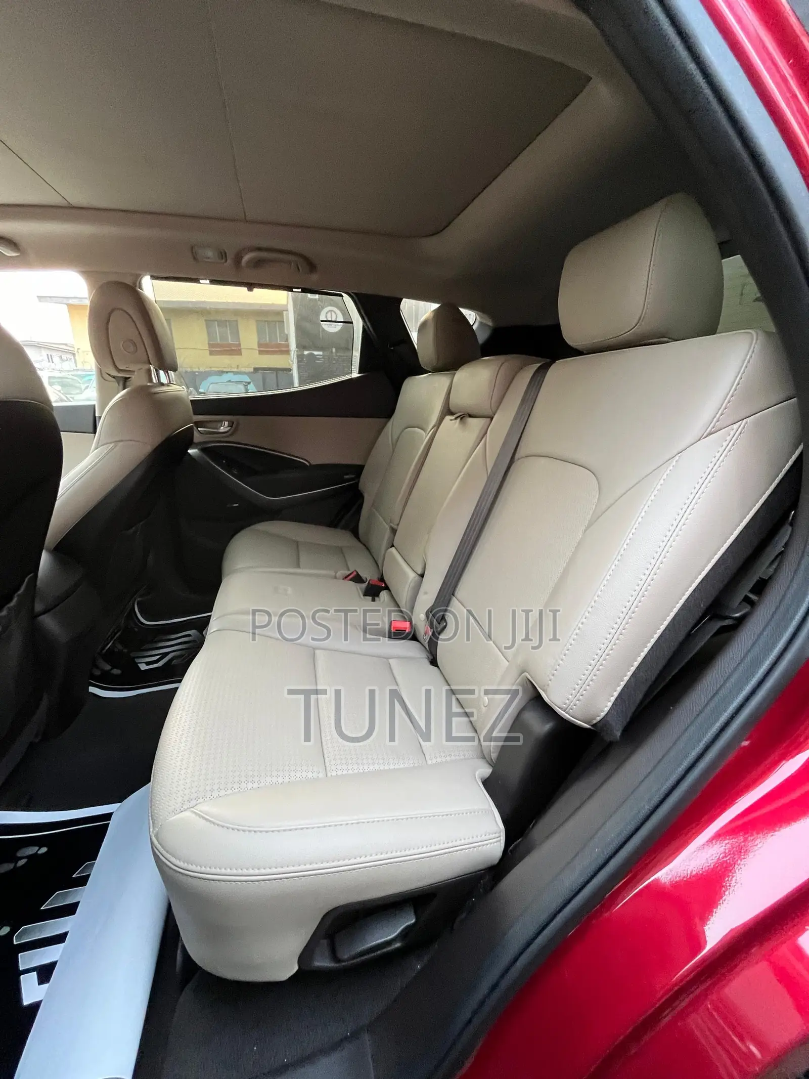 Hyundai Santa Fe Limited 4dr SUV AWD (3.3L 6cyl 6A) 2015 Red