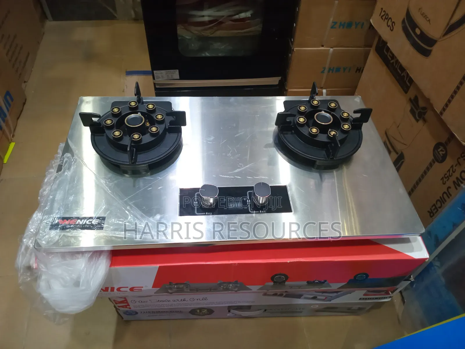 Exotic Gas Cooker With Electronic Instant Automatic Ignition