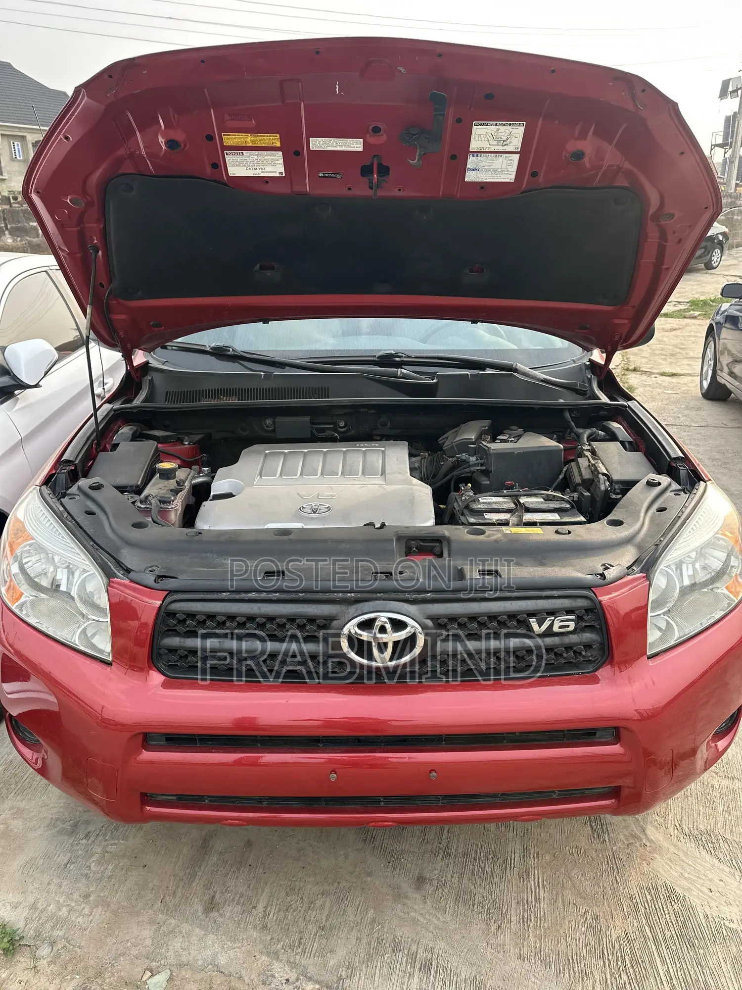 Toyota RAV4 Limited V6 2008 Red