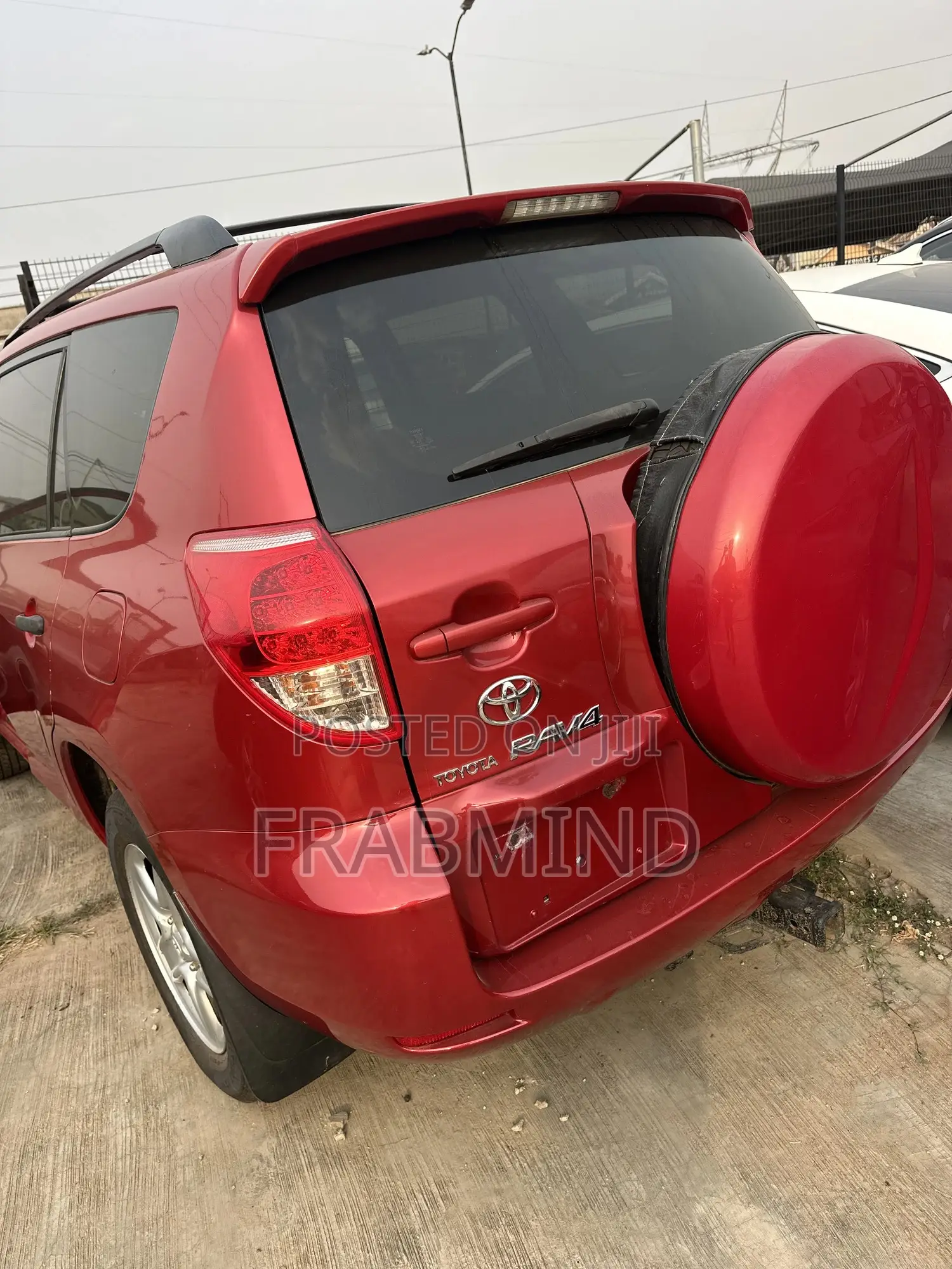 Toyota RAV4 Limited V6 2008 Red