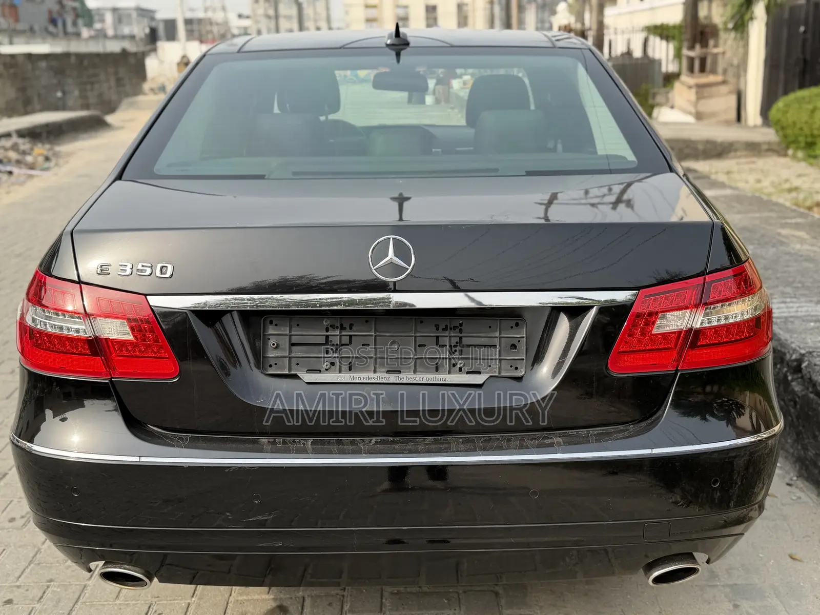 Mercedes-Benz E350 2013 Black