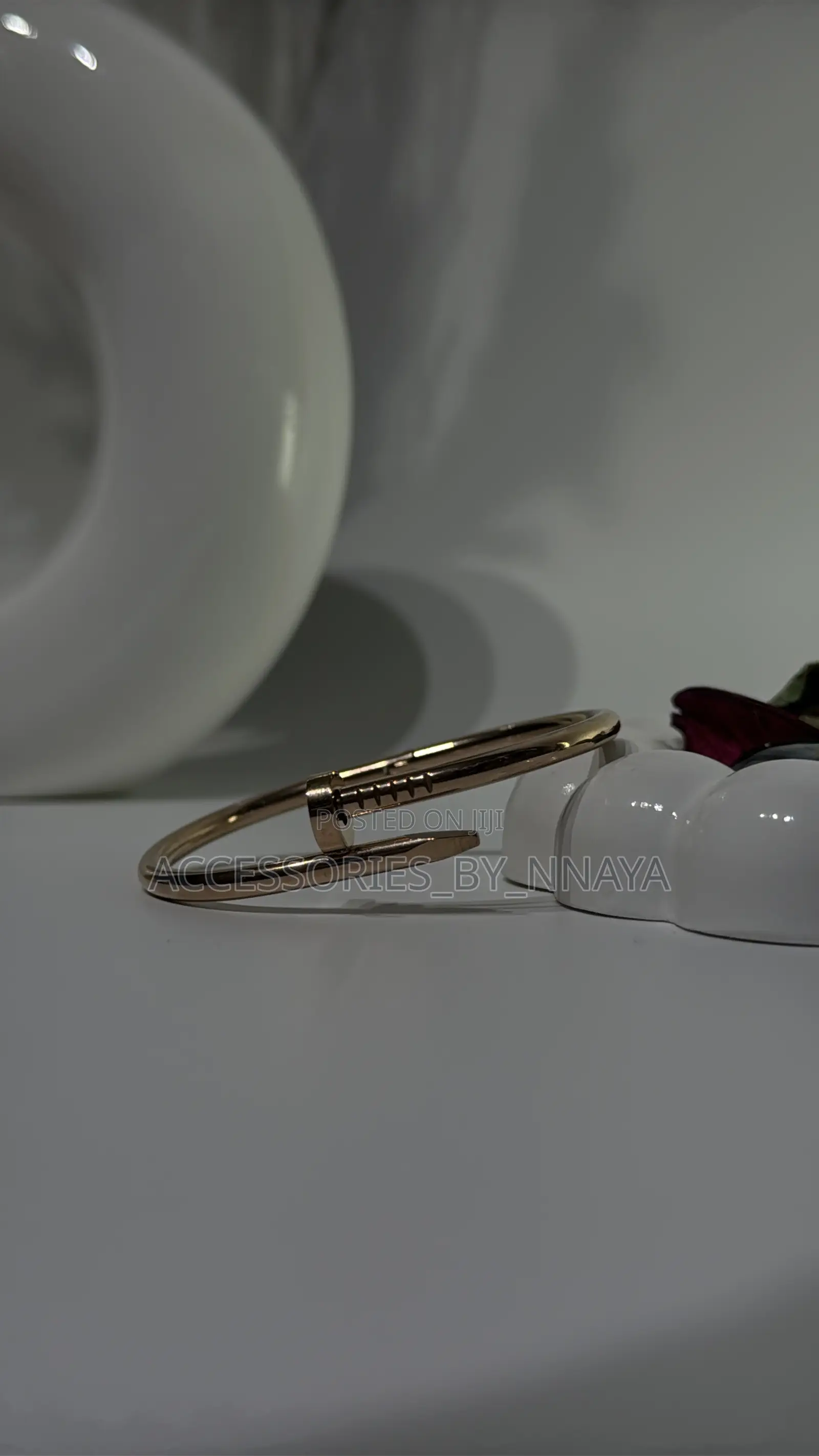 Rose Gold Nail Cartier