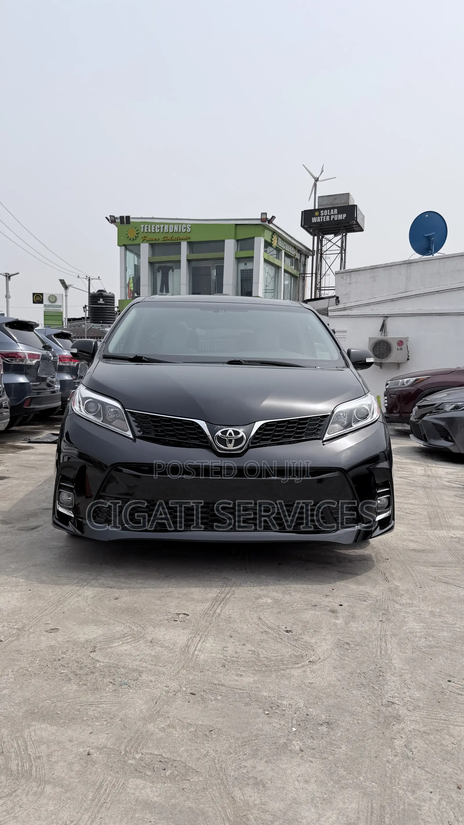 Toyota Sienna Limited Premium AWD (3.5L 6cyl 8A) 2018 Black