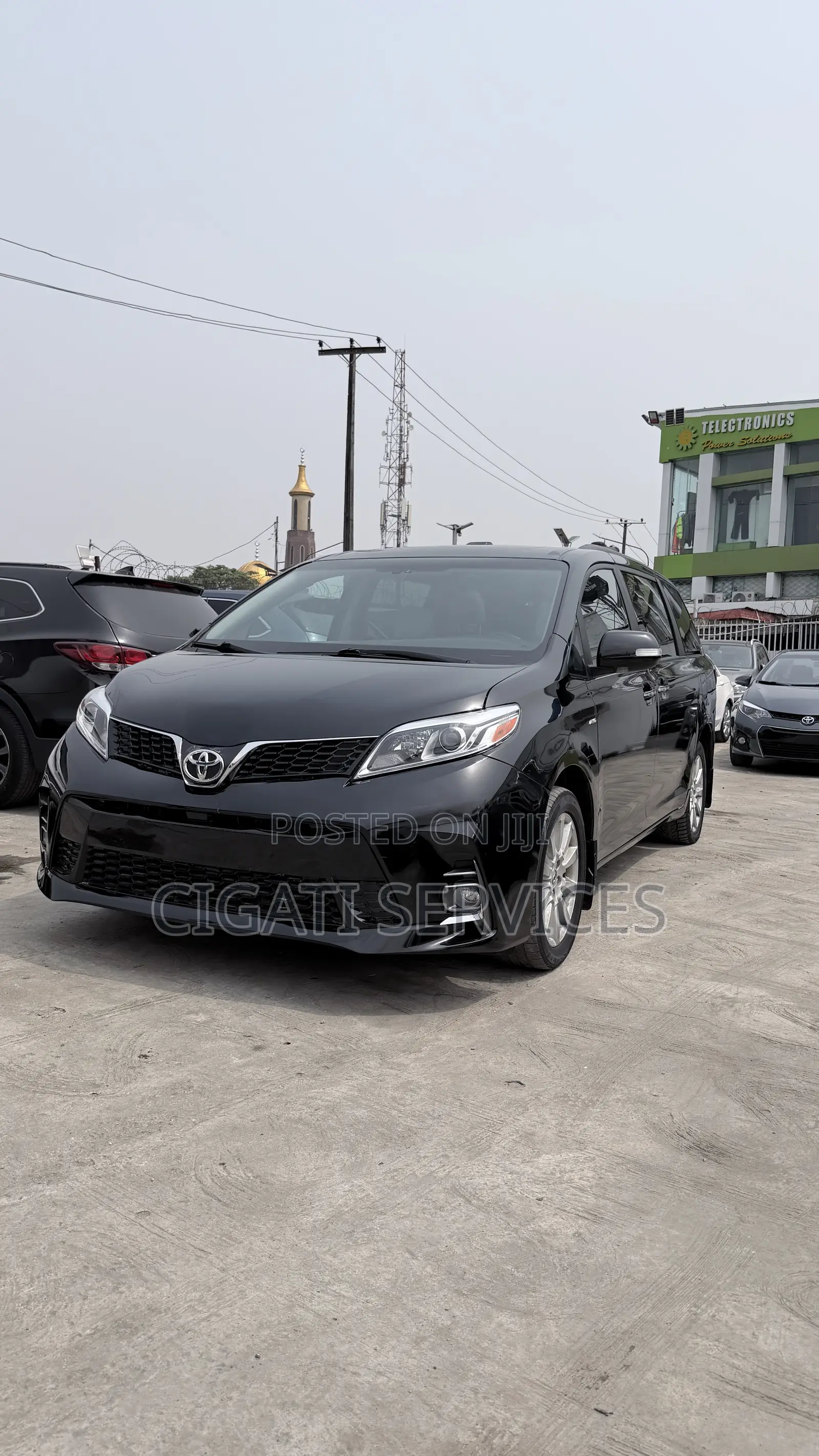 Toyota Sienna Limited Premium AWD (3.5L 6cyl 8A) 2018 Black