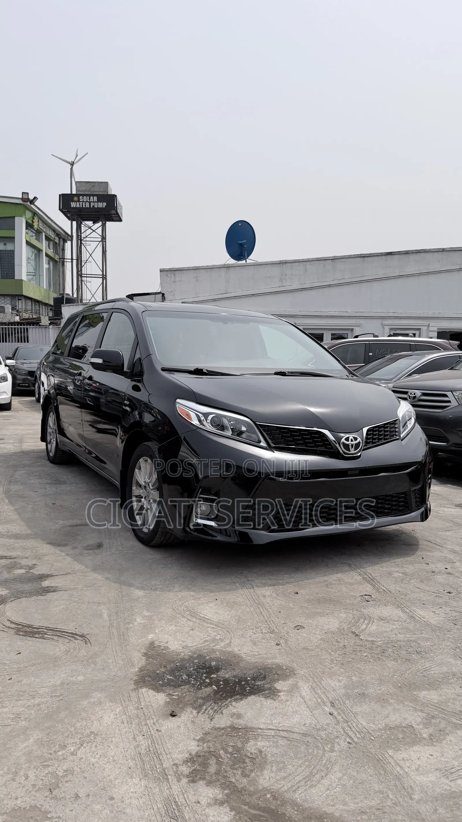 Toyota Sienna Limited Premium AWD (3.5L 6cyl 8A) 2018 Black