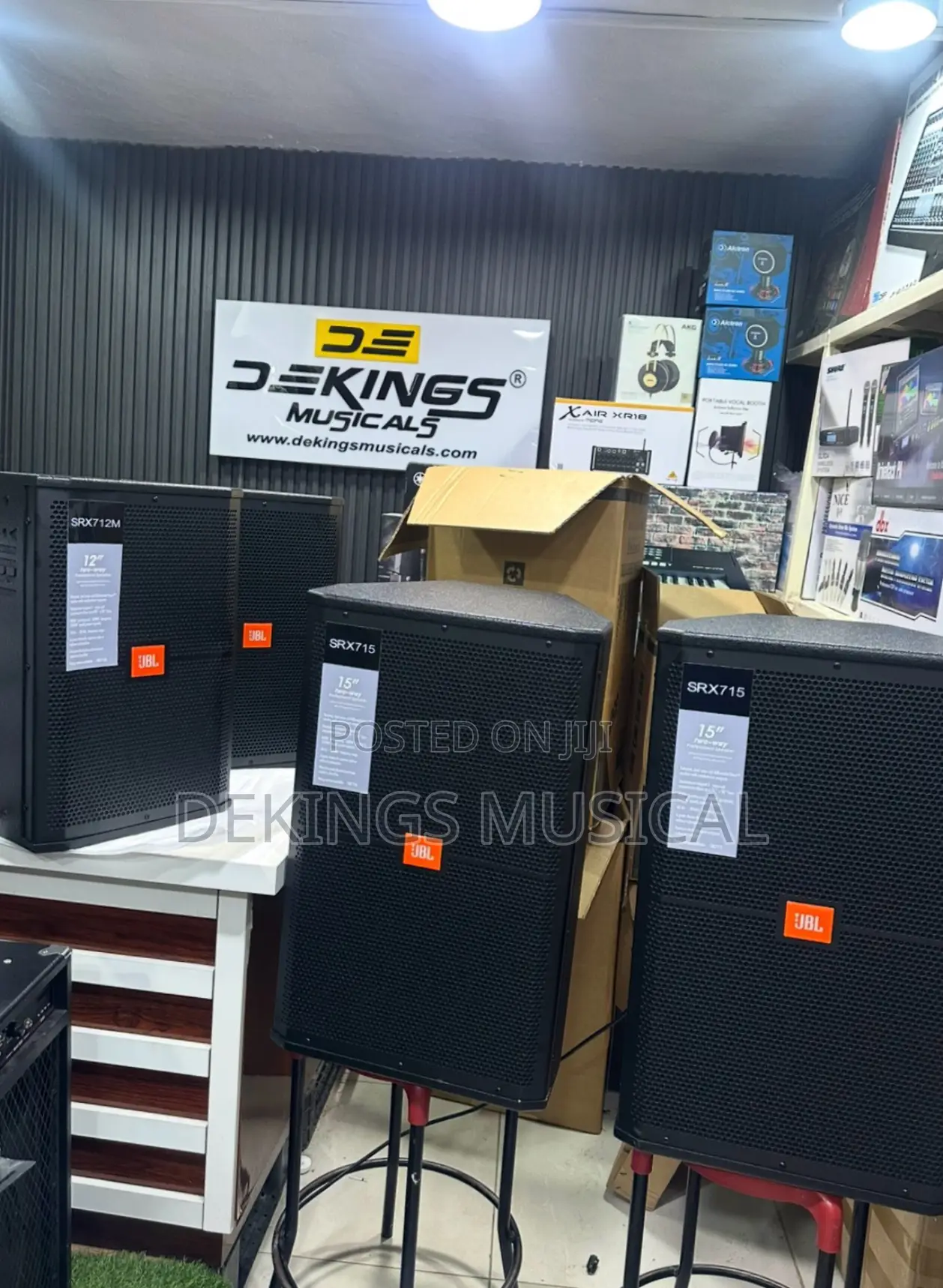 Original JBL Monitor Speaker Srx715 Pair