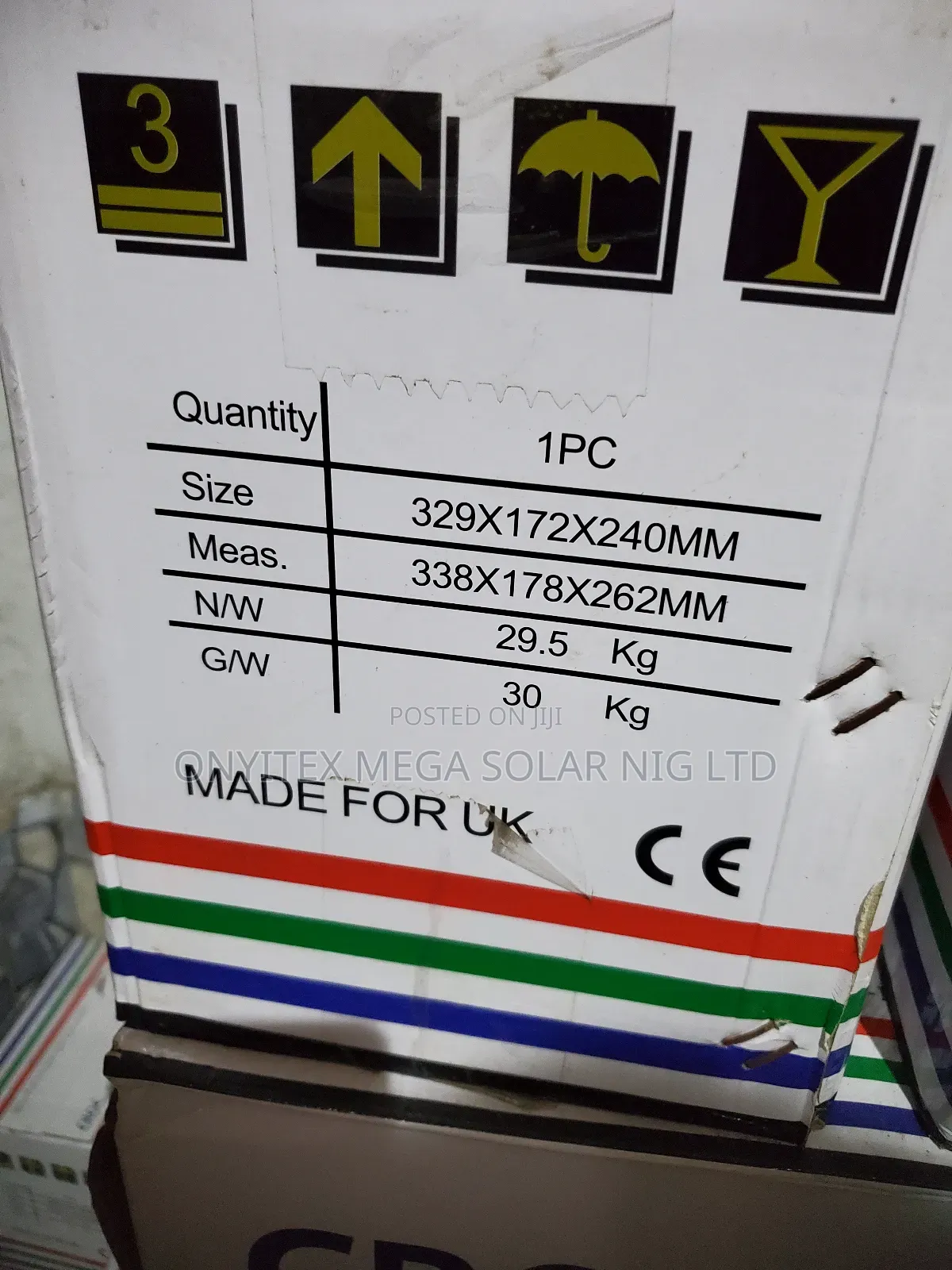 Original Croc Solar Battery 100ah 12v