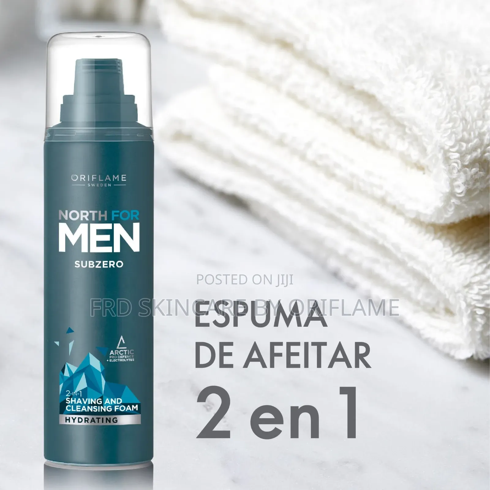 Subzero 2-in-1 Shaving and Cleansing Foam
