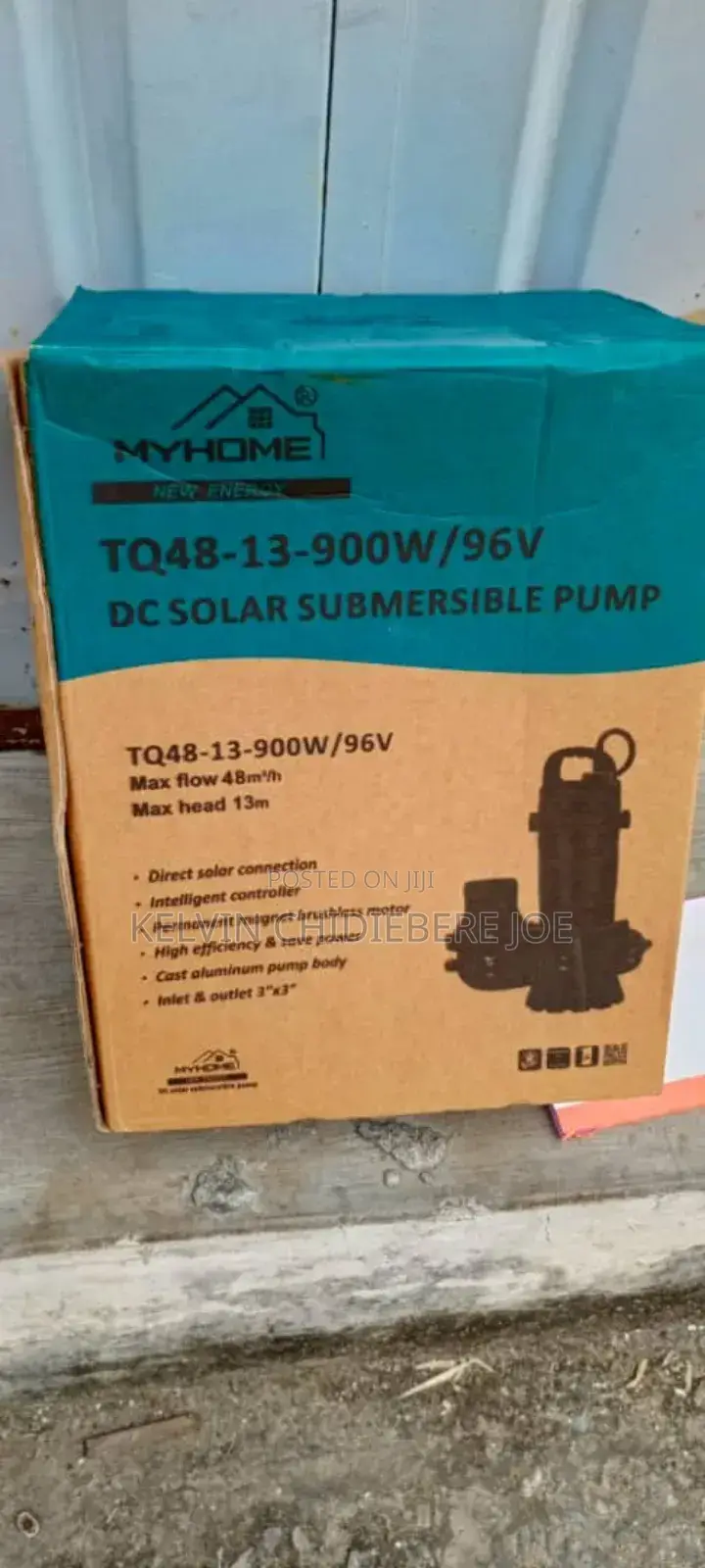 1 Hp (900 W) Solar Submersible Sewage Pump