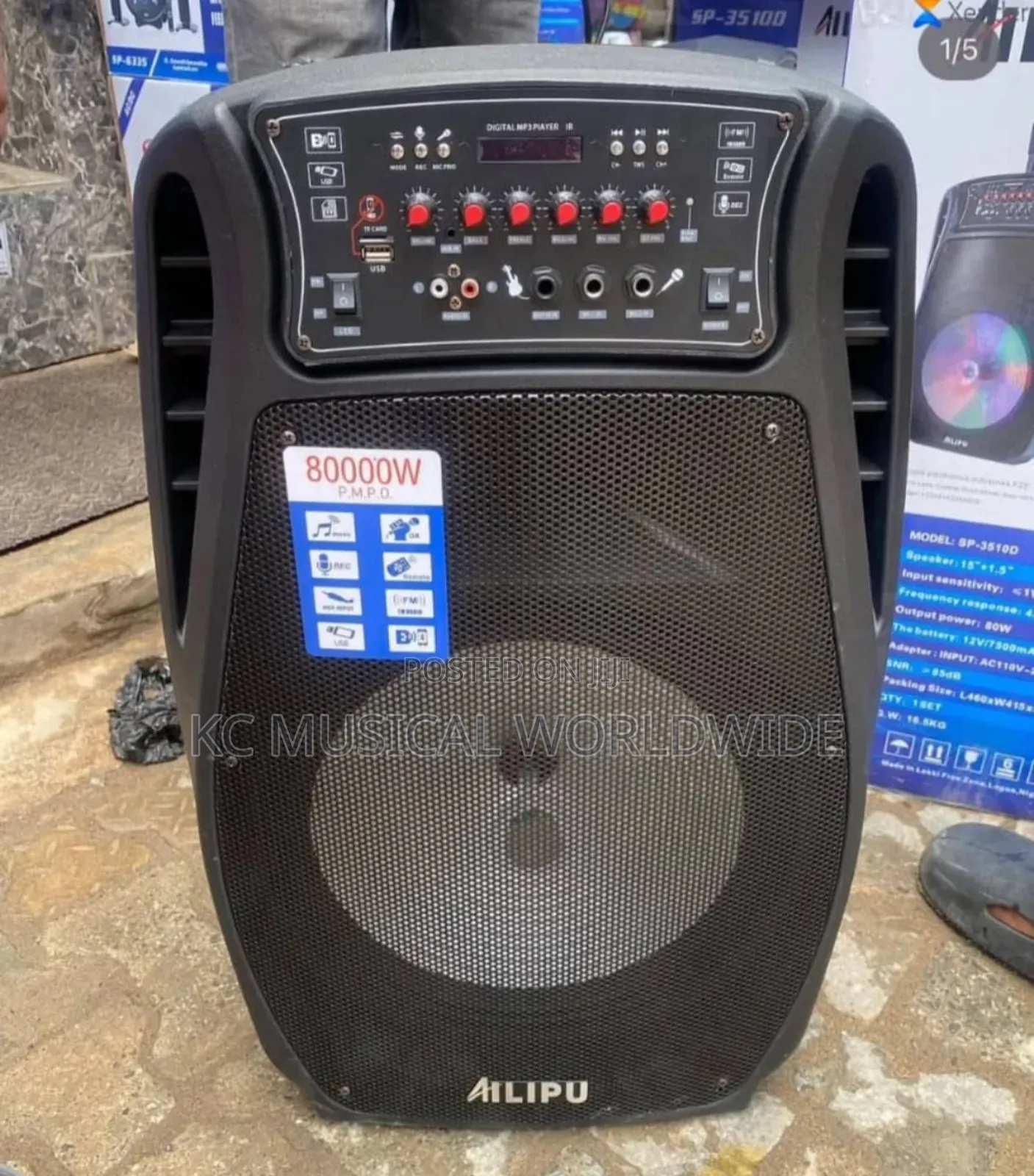 Alipu Public Address System 15-Inch