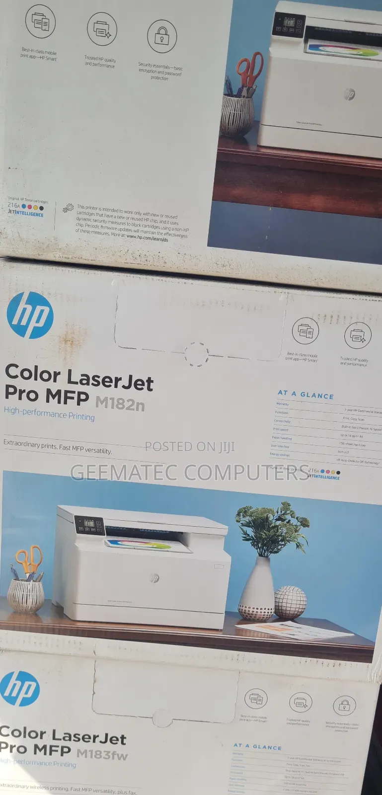 Hp Color Laserjet Mfp 182n Printer