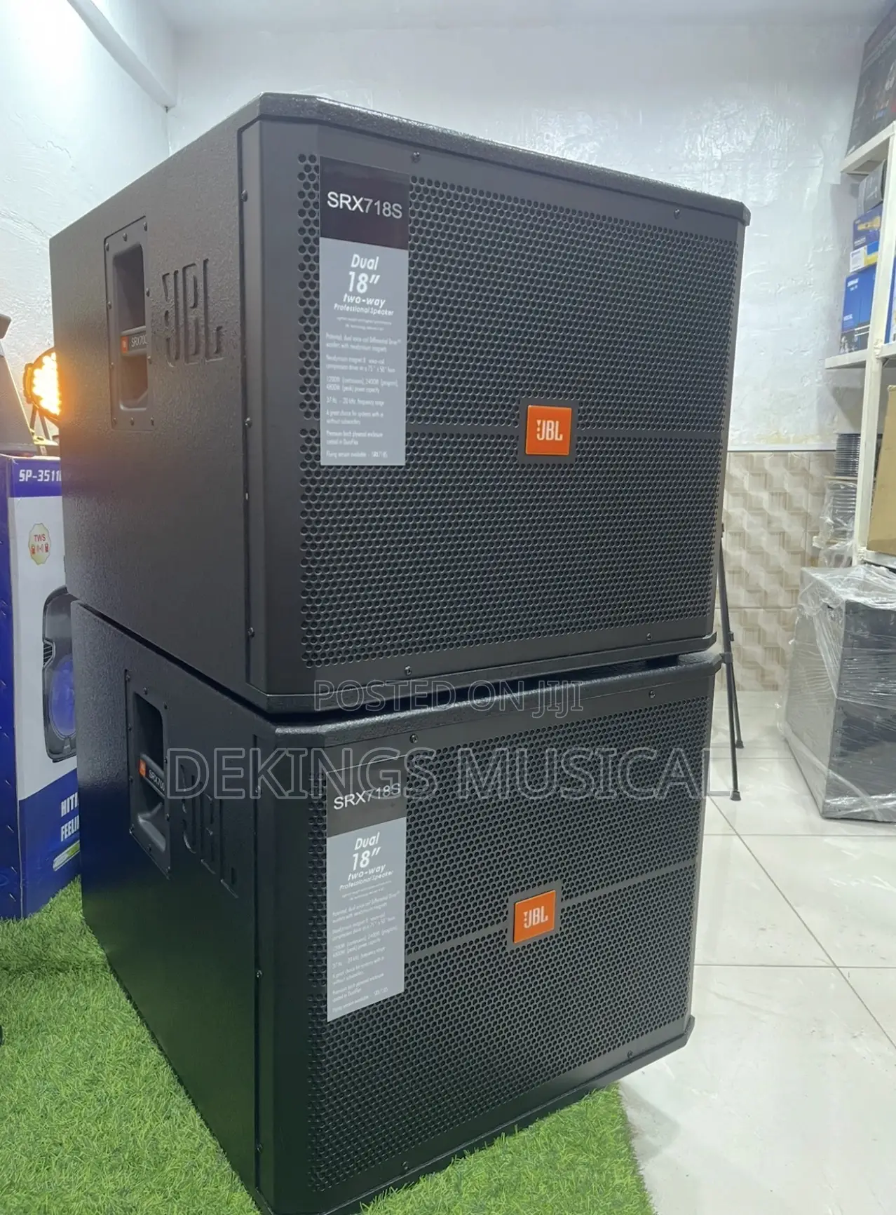 JBL Single Subwoorfer - Sub Srx718s 18inches