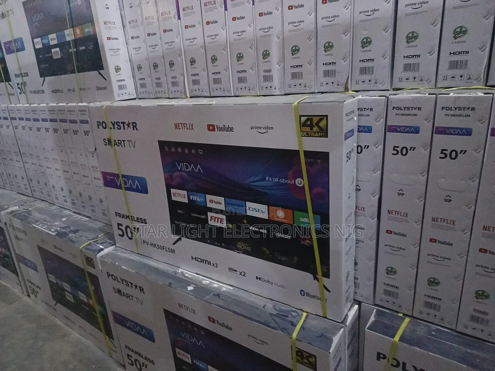 50 Inches Smart Tv Polystar