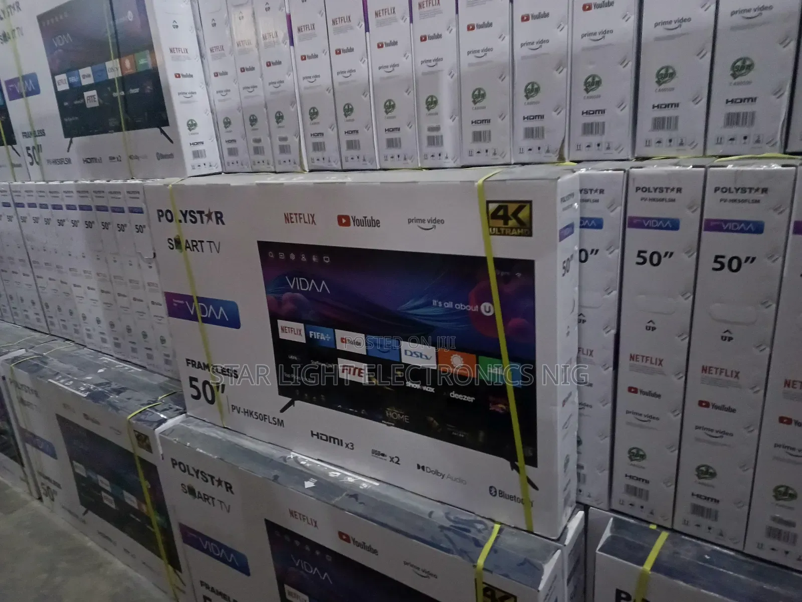 50 Inches Smart Tv Polystar