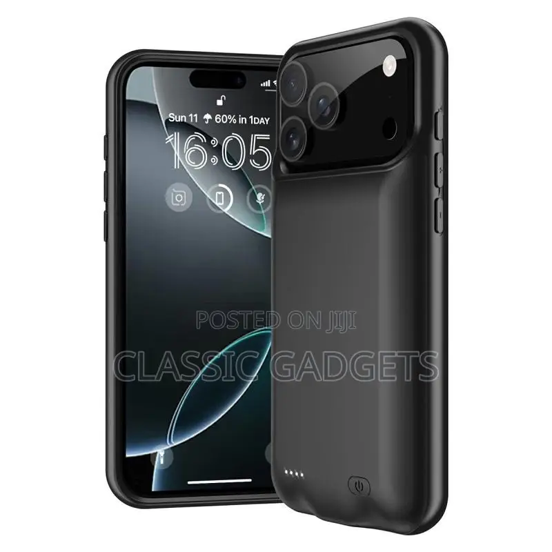 Rechargeable Backup Battery Case for iPhone 17 Pro Max /17 Pro(7000mah